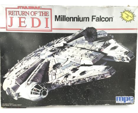 A Boxed Star Wars The Return of The Jedi Millennium Falcon Ertl Model Kit. NO RESERVE
