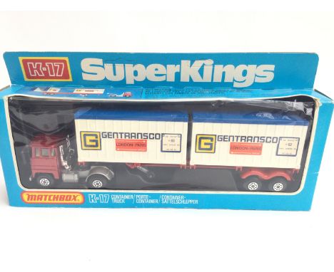 A Boxed Matchbox Container Truck #K-17NO RESERVE