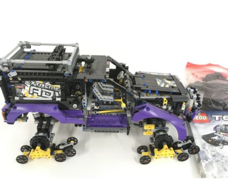 A Part Built Lego Technic Extreme Adventure #42069 with Manual.