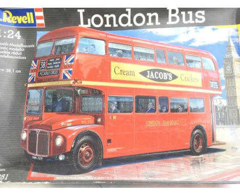 A Boxed Revell London Bus model Kit #07651.