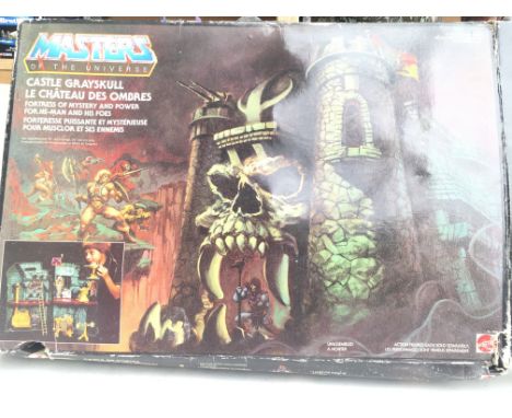 A Boxed Mattel Masters Of The Universe Castle Grayskull. Parts Missing.