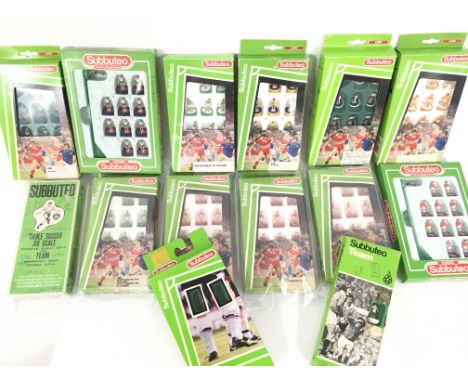 A Collection of 14 Boxed Subbuteo Teams.