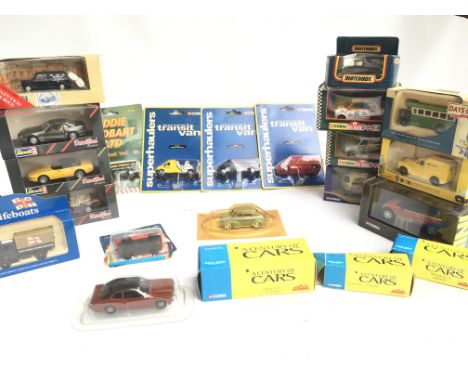 A Collection of Boxed Diecast including Revell.Corgi. Solido. Etc.