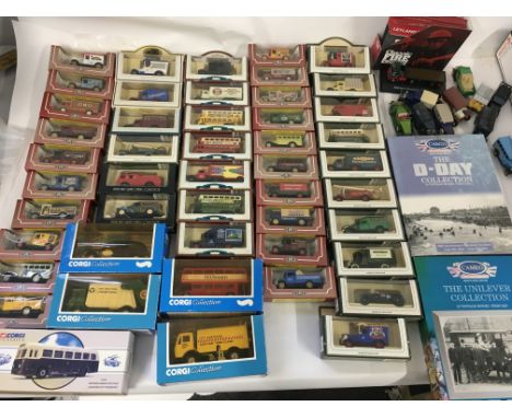A collection of model vehicles in excess of 50 boxed items plus 10 Playworn. NO RESERVE