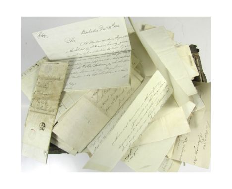 Thomas Maude & Sons, Navy Agents, Capt. Orde and Major-General Orde  A quantity of letters and manuscript statements of accou