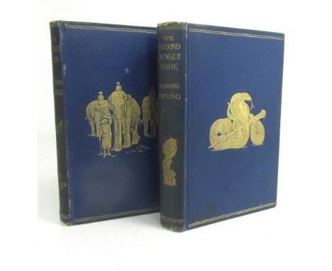 Kipling, Rudyard  The Jungle Book. London: Macmillan and Co., 1894. First edition, first impression with R. & R. Clark listed