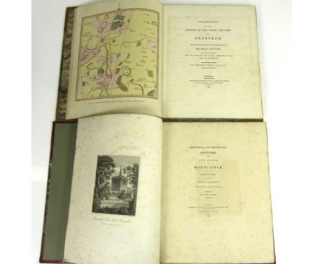 Lincolnshire, 2 volumes, comprising Turnor, Edmund  Collections for the History of the Town and Soke of Grantham. London: W. 