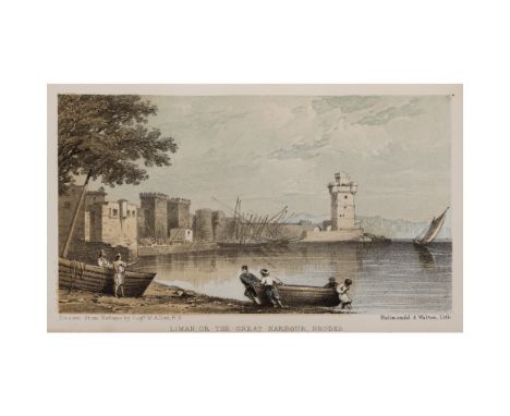 Hughes, Thomas Smart  Travels in Sicily, Greece and Albania. London: J. Mawman, 1820. First edition, 4to., 2 volumes, [xii, [