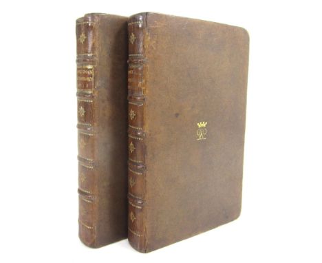 The Sportsman's Dictionary  Or, the Country Gentleman's Companion... London: C. Hitch..., 1735. First edition, 2 volumes, 8vo