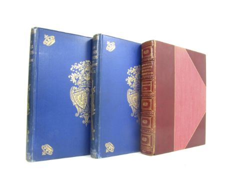 Scottish History, 3 volumes, comprising Forbes-Leith, WIlliam  The Scots Men-at-arms and Life-Guards in France. Edinburgh: W.