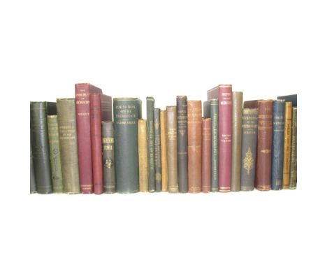 Microscopes and Microscopy, a large collection, c. 122 volumes, including Brewster, Sir David  A Treatise on the Microscope. 