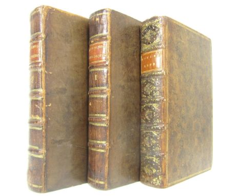 Rowning, J.  A Compendious System of Natural Philosophy. London: S. Harding, 1753. 4 parts in 2 volumes, 8vo, 44 folding engr