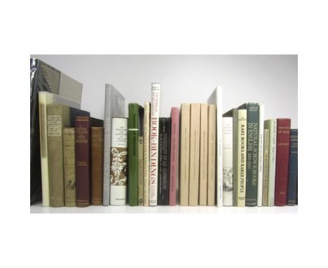 Bookbinding, Papermaking, Printing, Bibliography, Book-Collecting, including Dudin, M.  The Art of Bookbinder and Gilder. Lee