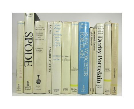 Art Reference, Porcelain, Pottery & Glass, Antiques Reference, a large collection including  Godden, G.A. Minton Pottery & Po
