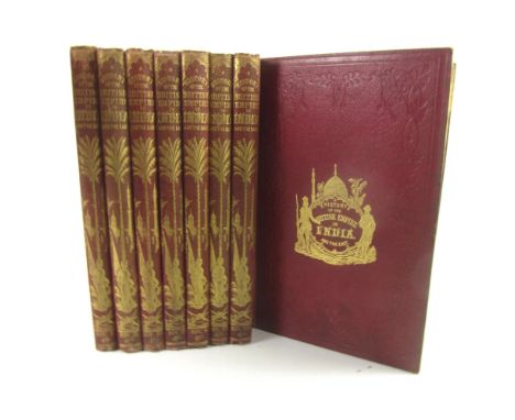 India - Nolan, E.H.  The History of the British Empire in India and the East. London: James S. Virtue, [n.d.] 8 volumes, 8vo,