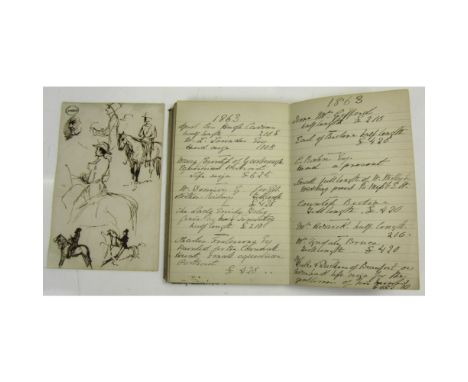 Grant, Sir Francis (1803-78), Scottish Portrait Painter  Copy of list of pictures by my father Sir Francis Grant, from a manu