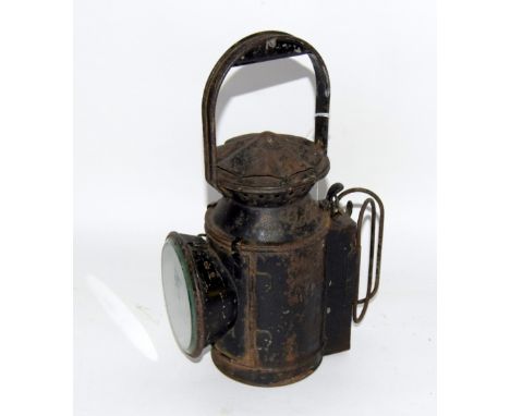 A vintage Railway Lamp 32cms high