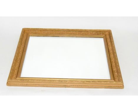 Gilt framed mirror