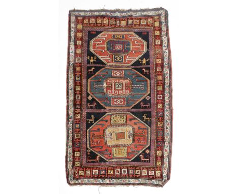 A KARABAKH RUG SOUTH CAUCASUS, FIRST HALF 20TH CENTURY 226 x 128cm