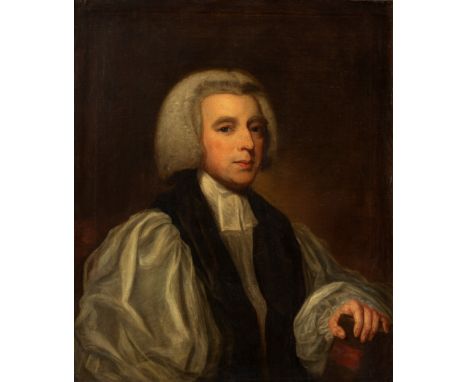 After George Romney (British 1734-1802)/Portrait of the Right Rev Beilby Porteous (1731-1808), Bishop of London/oil on canvas