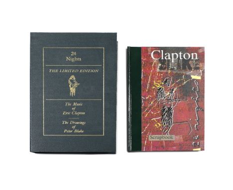 Eric Clapton: A Signed Copy of 24 Nights – Scrapbook – The Drawings of Peter BlakeGenesis Publications, 1991No. 1996 of 3500,
