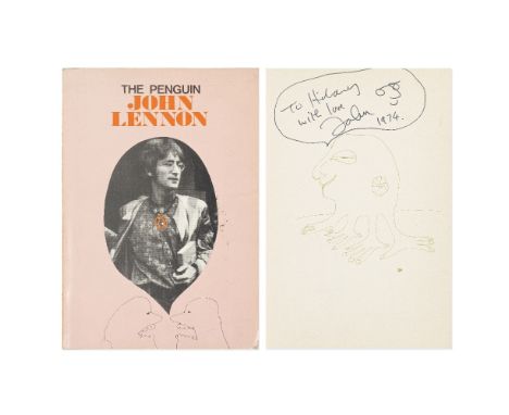 John Lennon: A Signed And Inscribed Copy Of The Penguin John Lennon,Penguin Books, 1969,paperback, signed and inscribed to th