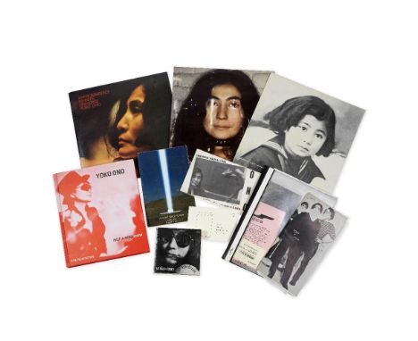 Yoko Ono: A Signed and Inscribed Copy of Grapefruit and Other Related Material,1970s-00s,paperback edition, New York, 1971, s