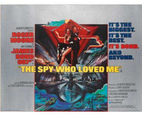 The Spy Who Loved MeEon Productions / United Artists, 1977British Quad film poster, linen-backed, featuring Sir Roger Moore a