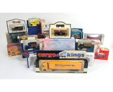 A collection of modern die cast vehicles to include Corgi Kings, Days Gone, Oxford die cast and various other makers (parcel)