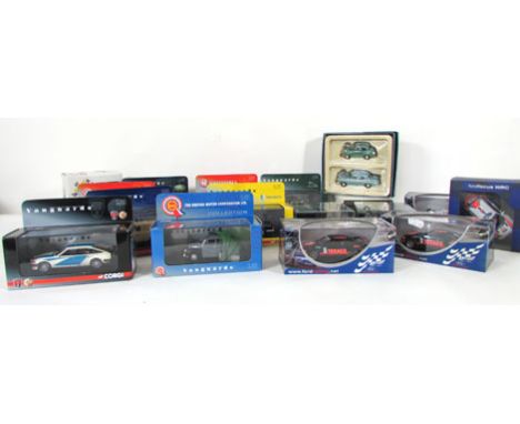 Two crates of modern diecast vehicles, to include Vanguards, Corgi, Vitesse and others, all boxed, and generally unopened (pa