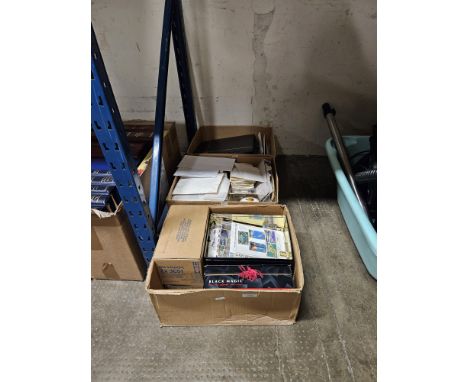3 BOXES CONTAINING VARIOUS LOOSE STAMPS, FIRST DAY COVERS ETC     