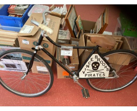 Speedway : Vintage Cycle Speedway Bike Complete - Vince Brooks - 1948 - great item
