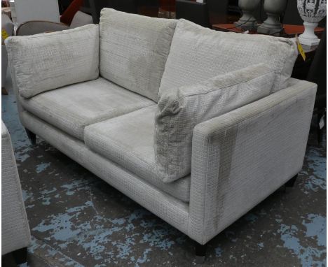 GALLERY INTERIORS MURANO SOFA, 180cm W, Designers Guild upholstery. 