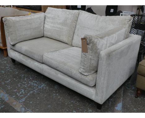 GALLERY INTERIORS MURANO SOFA, 180cm W, Designers Guild upholstery. 