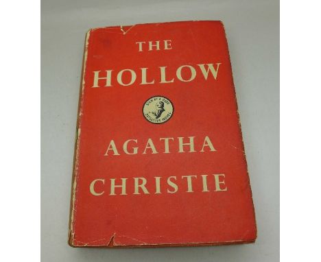 Agatha Christie, The Hollow, 1946 Crime Club, first UK edition, signed by the author