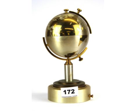 A vintage Globe cigarette box, H. 20cm.