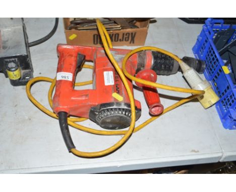A 110v Hilti hammer drill