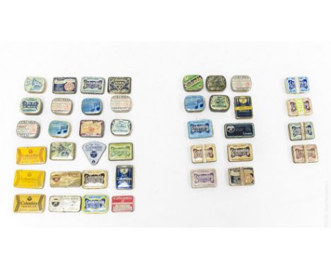 (40) Vintage Gramophone needle tins, some with needles.