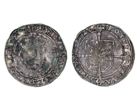 Edward VI, coinage in the name of Henry VIII, Groat, 2.23g, Tower I, m.m. arrow on both sides, Roman lettering on both sides,