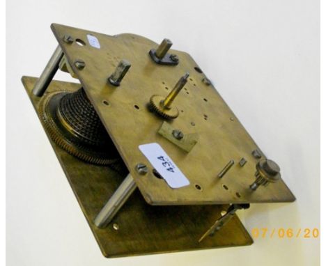 A fusee clock movement 