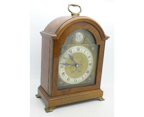 An Elliott mantel clock, the dial marked Cope, Nottingham, 22cm