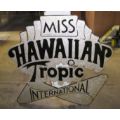 Unique Hand Crafted Wood Miss Hawaiia
