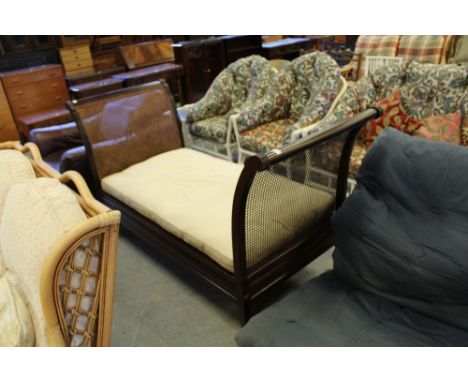 19th century day bed - mahogany