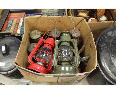 Box scales & tilly lamps