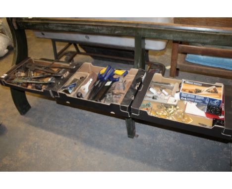 Quantity of tools, vintage planes & Bosch drill