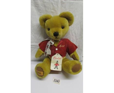 A Merrythought bear for Hamleys.