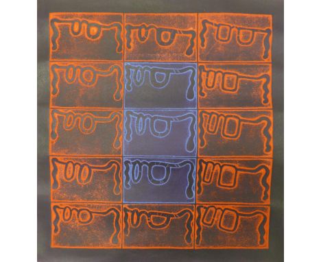 Kirkland Main (1942-2020). "Professor Fern is never the same twice for fifteen years", unmounted silkscreen print. Circa 1969