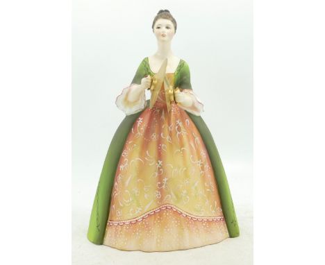 Royal Doulton limited edition figurine Cymbals HN2699 from the Lady Musicians series. Boxed. 