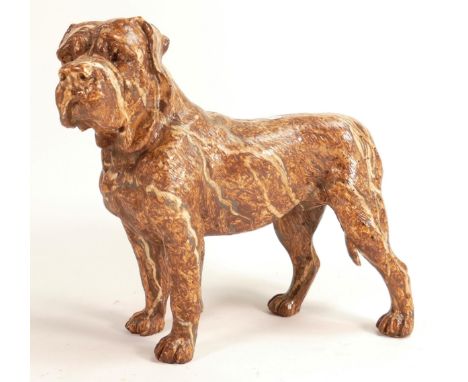 North Light large resin figure of a Mastiff, height  21.5cm.  This was removed from the archives of the Wade factory and is a