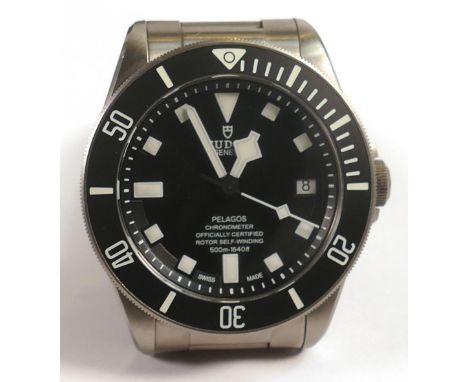 Tudor Pelagos M25600TN automatic watch. A symbol of adventure, the Pelagos collection watch boasts high performance technical